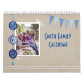 Scrapbook Style Family Foto Jederzeit Kalender (Titelbild)