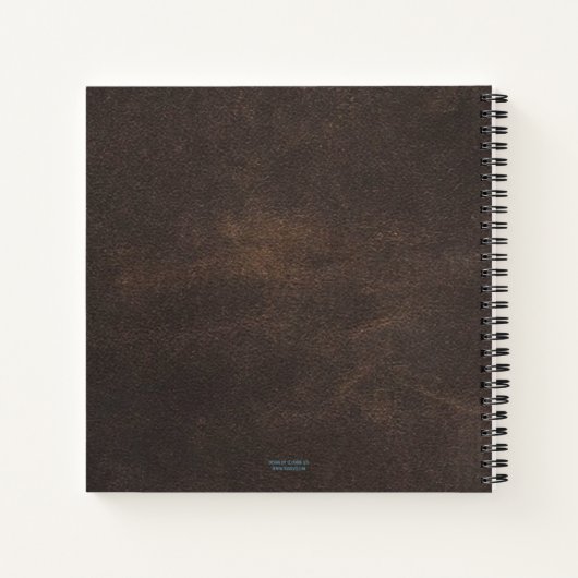 Scrapbook Style Foto Bullet Journal Notizblock (Rückseite)