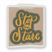 Scrapbook Style Motivation Quote Stickers Aufkleber (Vorderseite)