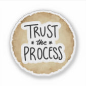 Scrapbook Style Motivation Quote Stickers Aufkleber (Vorderseite)