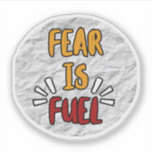 Scrapbook Style Motivation Quote Stickers Aufkleber (Vorderseite)