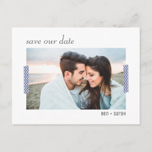 Scrapbook Tape Foto Save the Date Postkarte