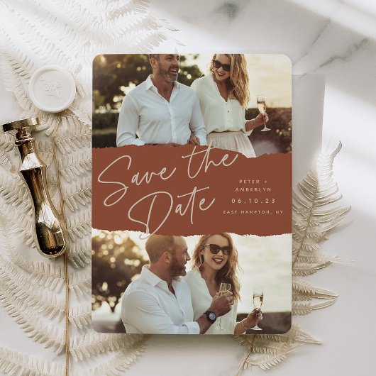 Scrapbook | Zwei Fotos Save The Date