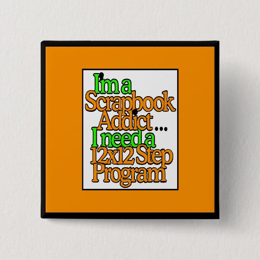 Scrapbooker Button (Vorderseite)