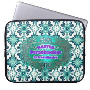 Scrapbooker – Meisterhafter Scrapbooker Extraordin Laptopschutzhülle