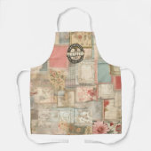 Scrapbooker Schneiden Kleben Wiederholen Schürze (Vorderseite)