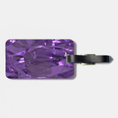 Scrapbooker Silver Medallion ’Cut Past Repeat’ Gepäckanhänger (Rückseite horizontal)