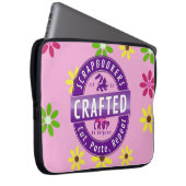 Scrapbookers - Ausschneiden, Einfügen und Wiederho Laptopschutzhülle (Vorne Rechts)