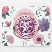 Scrapbookers - Ausschneiden, Einfügen und Wiederho Mousepad (Vorne)