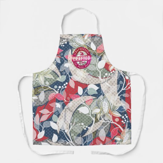 Scrapbookers Cut Paste Repeat Schürze (Vorderseite)