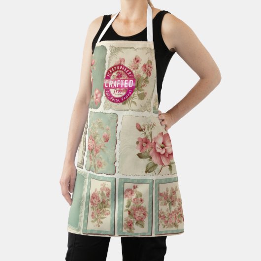 Scrapbookers Cut Paste Repeat Schürze (InSitu)