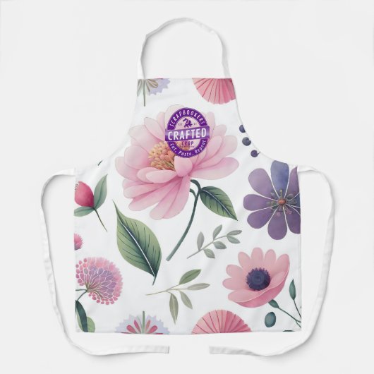 Scrapbookers Cut Paste Repeat Schürze (Vorderseite)