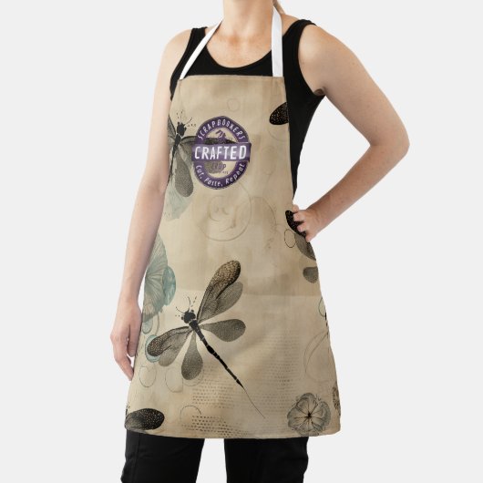 Scrapbookers Cut Paste Repeat Schürze (InSitu)