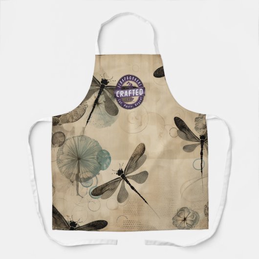 Scrapbookers Cut Paste Repeat Schürze (Vorderseite)