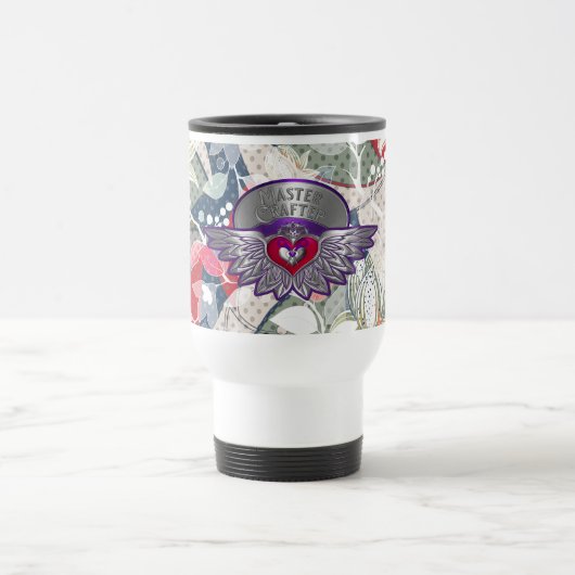 Scrapbookers Master Abzeichen Travel Mug Reisebecher (Mittel)