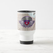 Scrapbookers Master Abzeichen Travel Mug Reisebecher (Mittel)