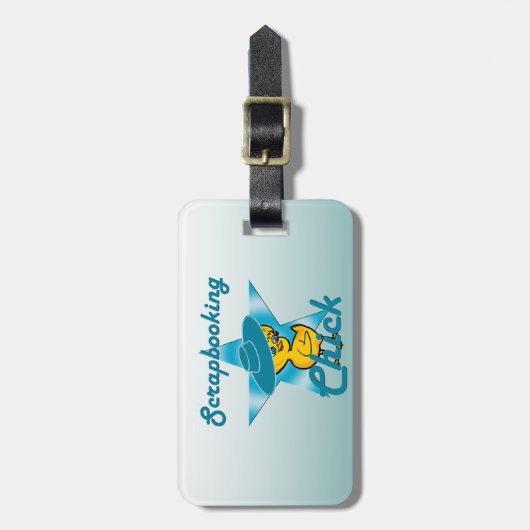 Scrapbooking #7 gepäckanhänger (Vorderseite vertikal)