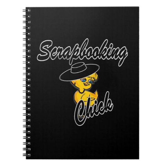 Scrapbooking Chick #4 Notizblock (Vorderseite)