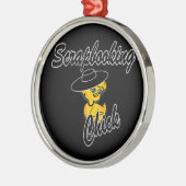 Scrapbooking Chick #4 Ornament Aus Metall (Links)