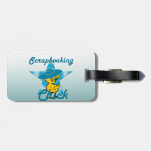 Scrapbooking Chick #7 Gepäckanhänger