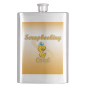 Scrapbooking Chick Flachmann (Vorderseite)