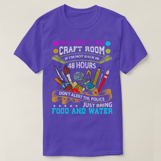 Scrapbooking Crafty Gift T-Shirt (Design vorne)