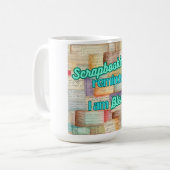 Scrapbooking erinnert mich daran, dass ich gesegne kaffeetasse (Vorderseite Links)