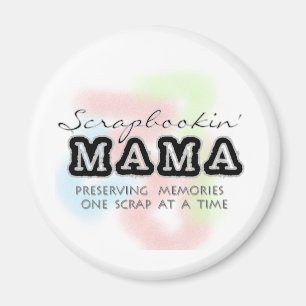 Scrapbooking Mutter Tshirts und Geschenke Magnet
