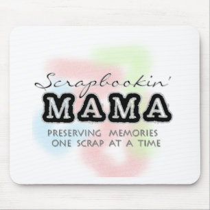 Scrapbooking Mutter Tshirts und Geschenke Mousepad