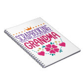 Scrapbooking Oma Notizblock (Rechte Seite)