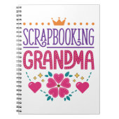 Scrapbooking Oma Notizblock (Vorderseite)