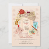 Scrapbooking-Party Einladung (Vorderseite)