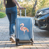 Scrapbooking Pink Flamingo Sticker (Koffer Insitu)