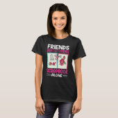 Scrapbooking Scrapbooker Don t Let Friends Scrapbo T-Shirt (Vorne ganz)