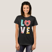 Scrapbooking Scrapbooker LOVE T-Shirt (Vorne ganz)