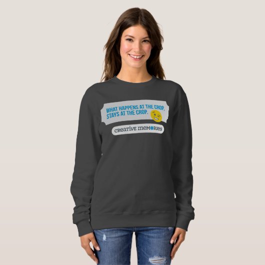Scrapbooking Sweatshirt (Vorne ganz)