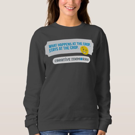 Scrapbooking Sweatshirt (Vorderseite)