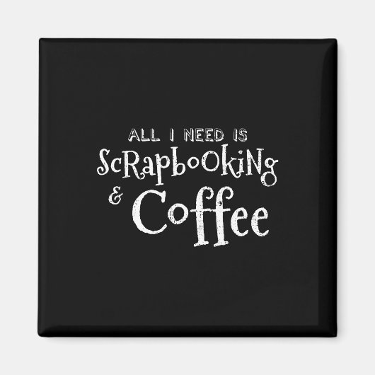 Scrapbooking Vintag Magnet (Vorne)