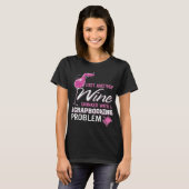 Scrapbooking Wein Drinker Scrapbook Problem T-Shirt (Vorne ganz)