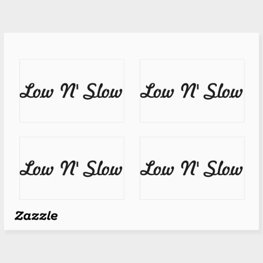 Scrapeworks Low N' Slow Sticker (Blatt)