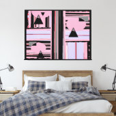 Scrapple Tackle Toe Leinwanddruck (Insitu (Schlafzimmer))