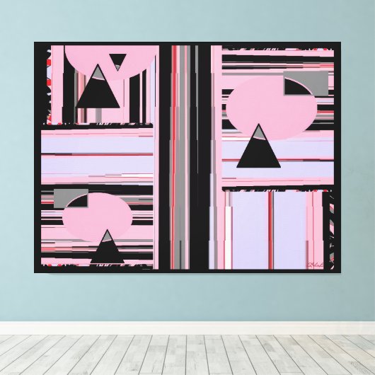 Scrapple Tackle Toe Leinwanddruck (Insitu (Holzboden))