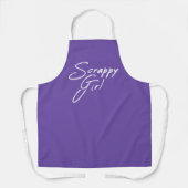 Scrappy Girl Schürze (Vorderseite)