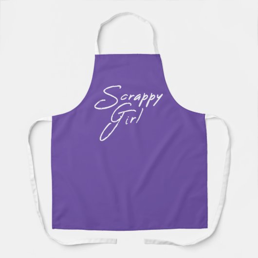 Scrappy Girl Schürze (Vorderseite)