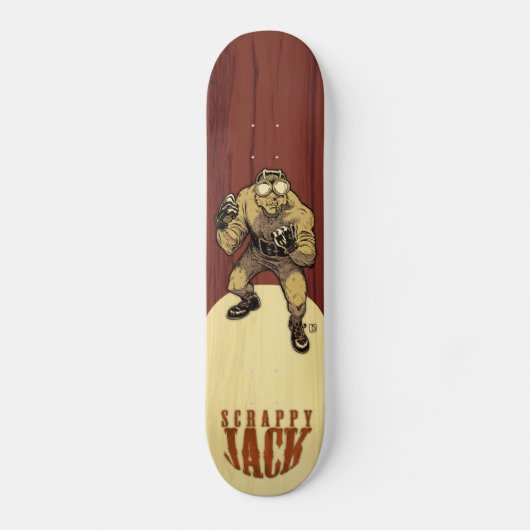 Scrappy Jack Skateboard (Vorderseite)