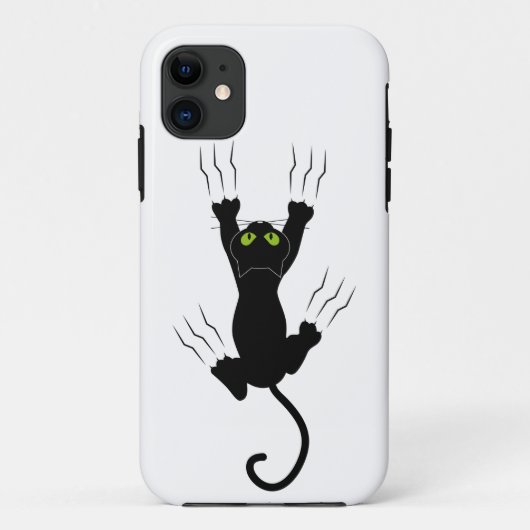 Scratch Cat Case-Mate iPhone Hülle (Rückseite)