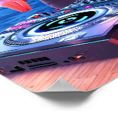 SCRATCH DJ POSTER (Ecke)