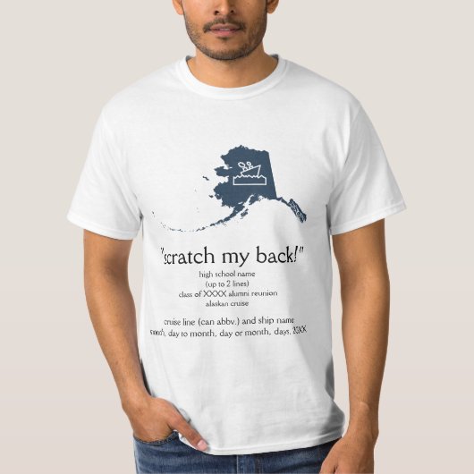 Scratch... HS Wiedersehen Alaskan Cruise T-Shirt (Vorderseite)