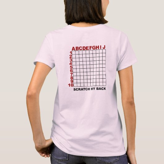 Scratch mein Rückdiagramm T-Shirt (Rückseite)