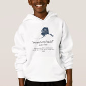 Scratch My Back Alaskan Cruise Kids's Unisex Hoodie (Vorderseite)